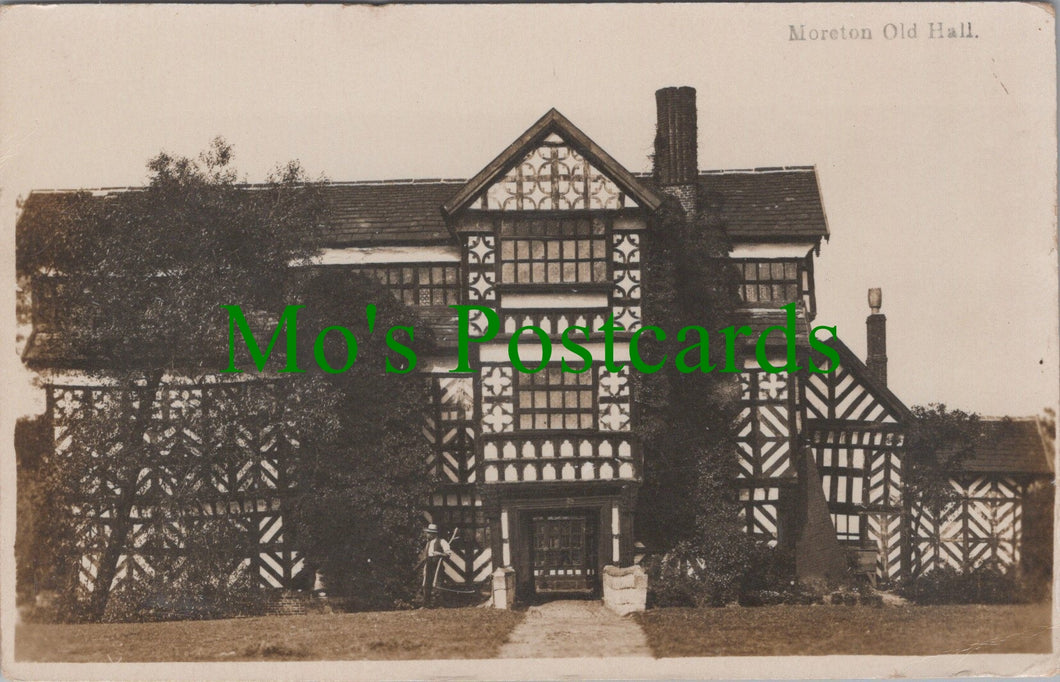 Cheshire Postcard - Moreton Old Hall, Near Congleton Ref.SW9781