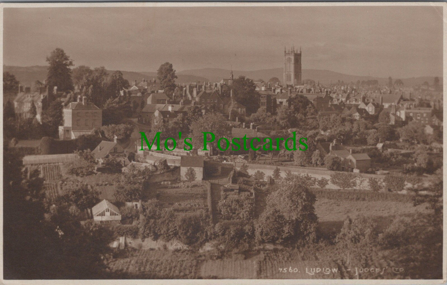 View of Ludlow, Shropshire