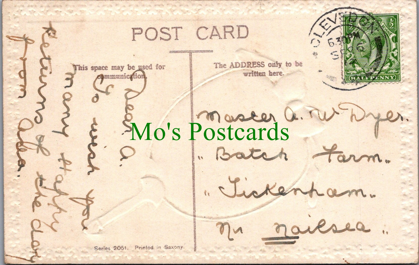 Greetings Postcard, Birthday, Many Happy Returns