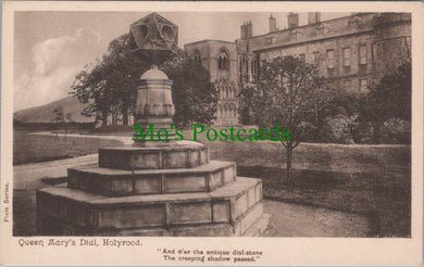 Queen Mary's Dial, Holyrood, Edinburgh