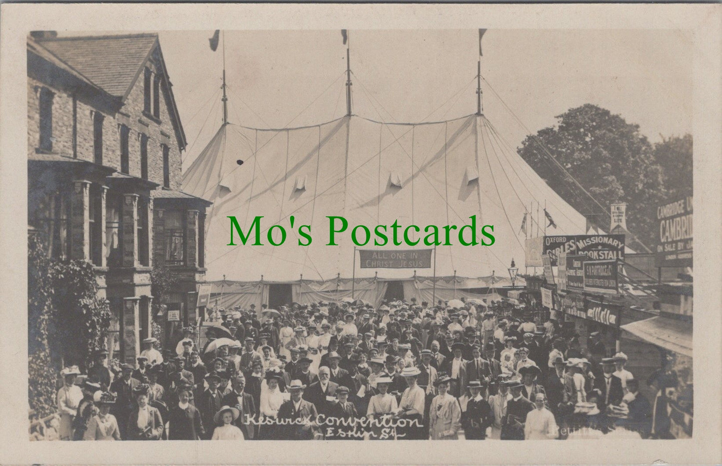 Cumbria Postcard - Keswick Convention, Eskin Street, Keswick Ref.SW9805