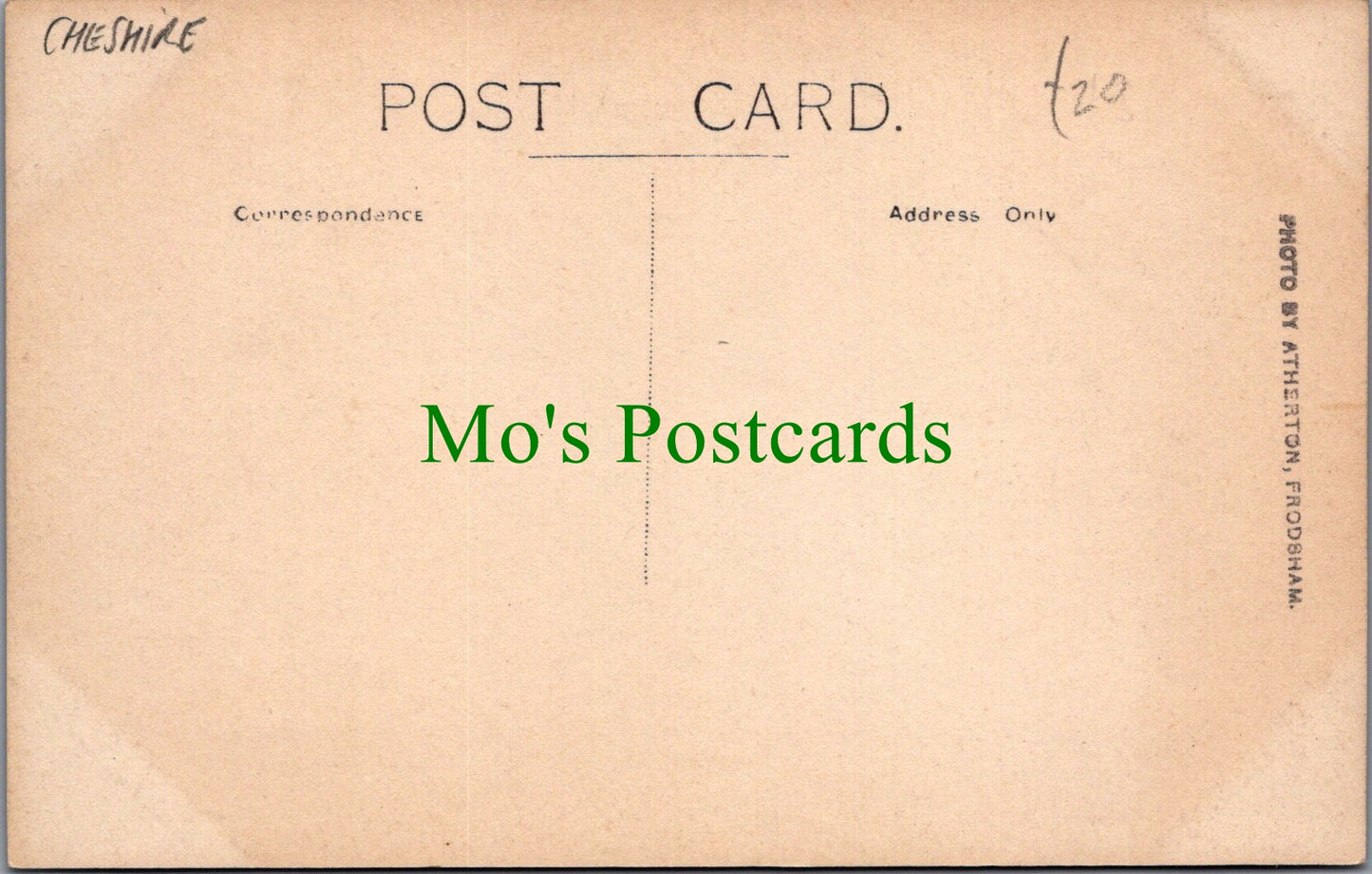 Cheshire Postcard - Frodsham Sunday School Parade Ref.SW9916
