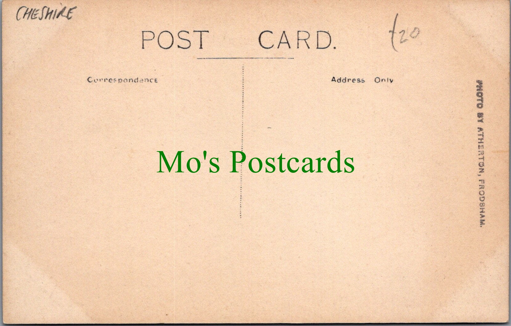 Cheshire Postcard - Frodsham Sunday School Parade Ref.SW9916