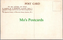 Load image into Gallery viewer, Animals Postcard - Dogs - A West Highland Terrier - &quot;Sportex&quot;  Ref.SW9876
