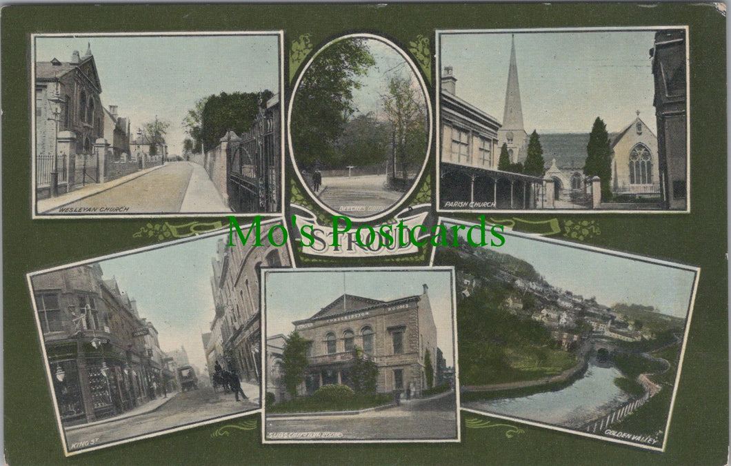 Gloucestershire Postcard - Views of Stroud Ref.SW9843