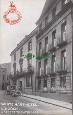 Lincolnshire Postcard - White Hart Hotel, Lincoln Ref.SW9844