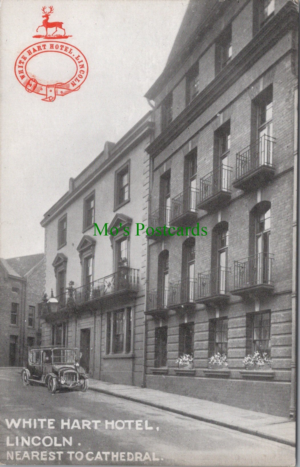 Lincolnshire Postcard - White Hart Hotel, Lincoln Ref.SW9844