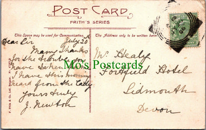 Devon Postcard - Honiton Lace Maker & Lace Ref.SW9848