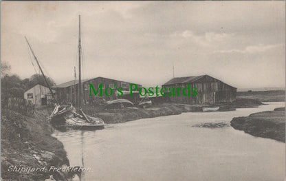Lancashire Postcard - Shipyard, Freckleton Ref.SW9863