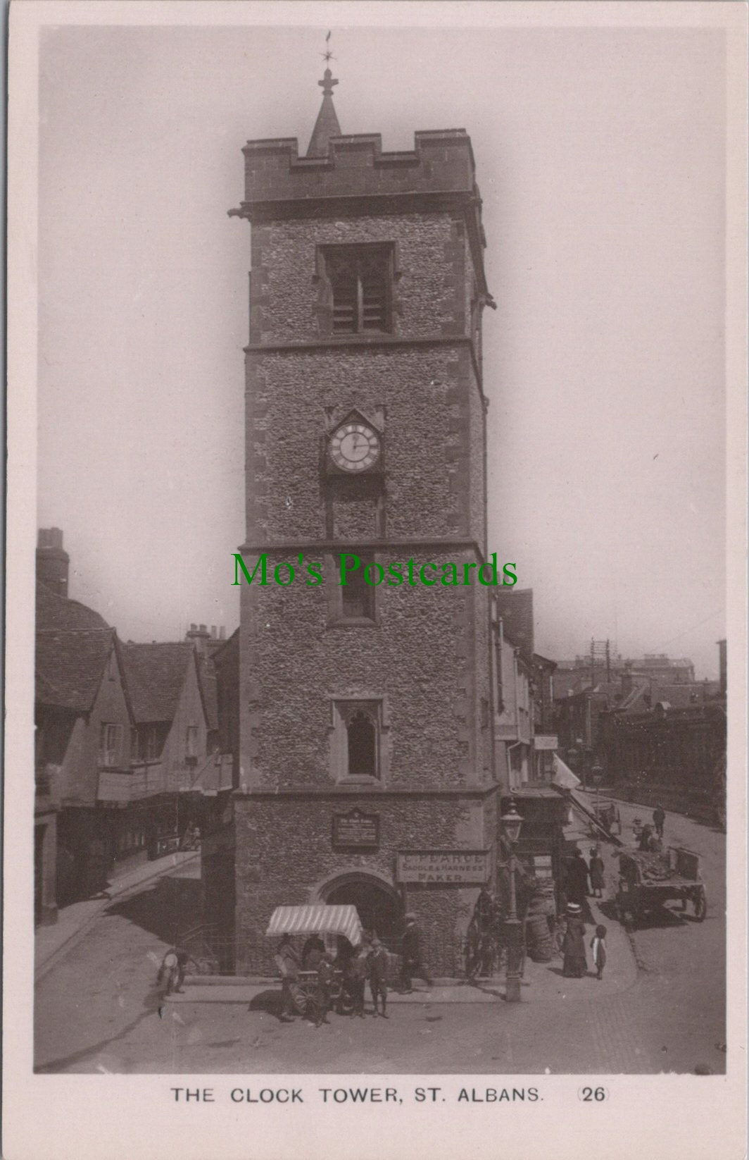 Hertfordshire Postcard - The Clock Tower, St Albans  Ref.SW9865