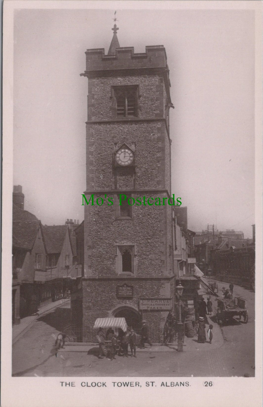Hertfordshire Postcard - The Clock Tower, St Albans  Ref.SW9865