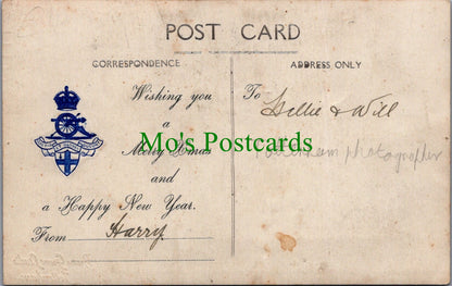 Military Postcard - Royal Artillery Soldiers, Tottenham, London Ref.SW9866