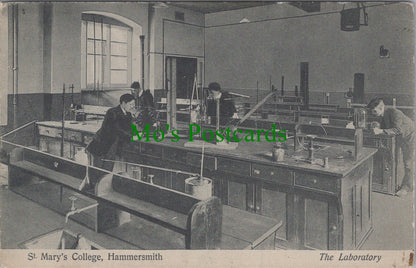 London Postcard - St Mary's College, Hammersmith - The Laboratory Ref.HP284