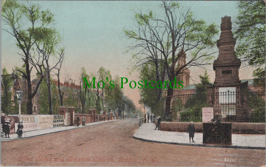 London Postcard - Effra Road and Brixton Church Ref.HP285