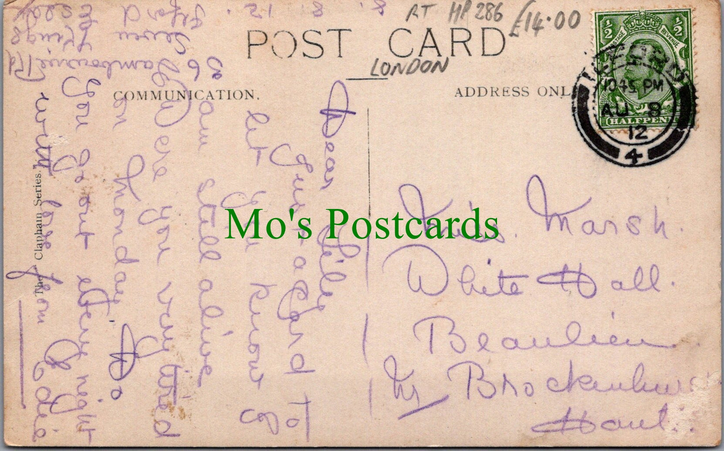 London Postcard - Cambridge Road, Seven Kings, Ilford Ref.HP286