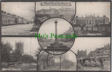 Yorkshire Postcard - Views of Northallerton Ref.HP298