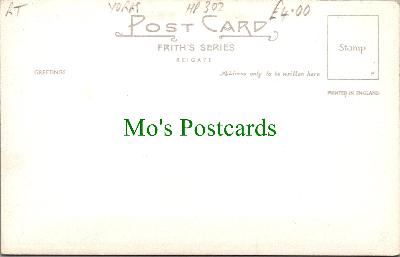 Yorkshire Postcard - Scotch Corner Hotel, Nr Richmond Ref.HP302