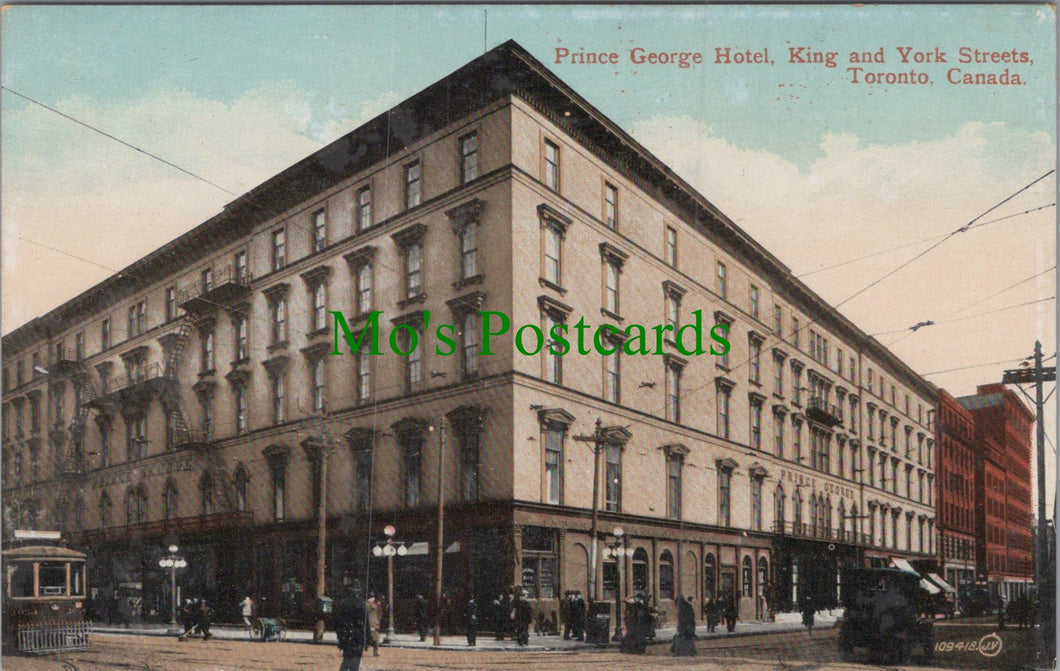 Canada Postcard - Prince George Hotel, King and York Streets, Toronto  Ref.HP329