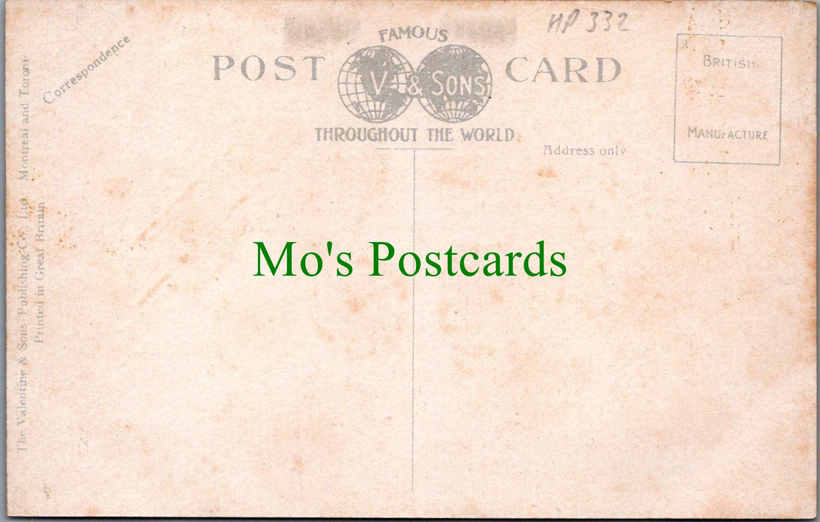 Canada Postcard - Toronto University, Queen's Park Entrance Ref.HP332