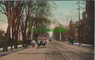 Canada Postcard - Church Street Looking North, Toronto, Ontario  Ref.HP334