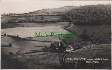 Somerset Postcard - View From The Gloucester Road, Near Bath Ref.HP337