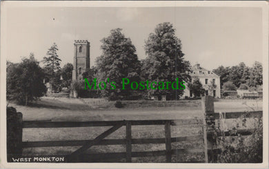 Somerset Postcard - West Monkton Village Ref.HP338