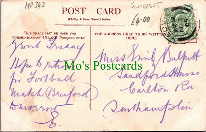 Somerset Postcard - Yeovil From Summerhouse Hill  Ref.HP342