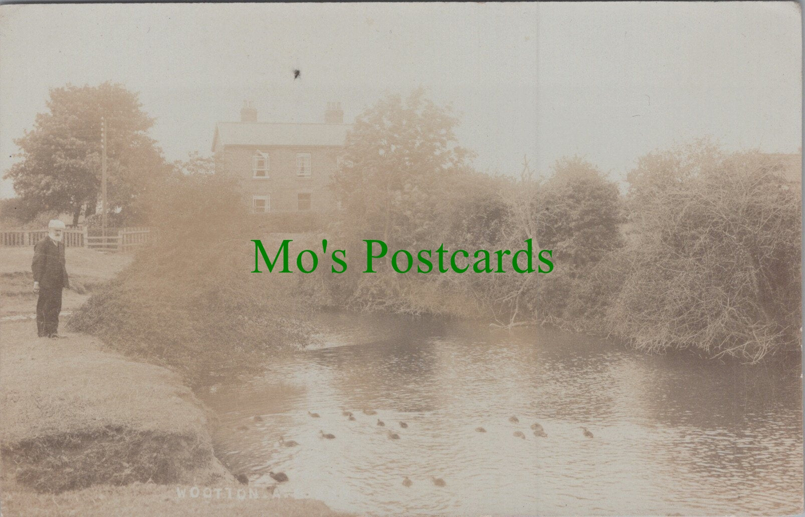Kent Postcard - Wootton Village Ref.HP348