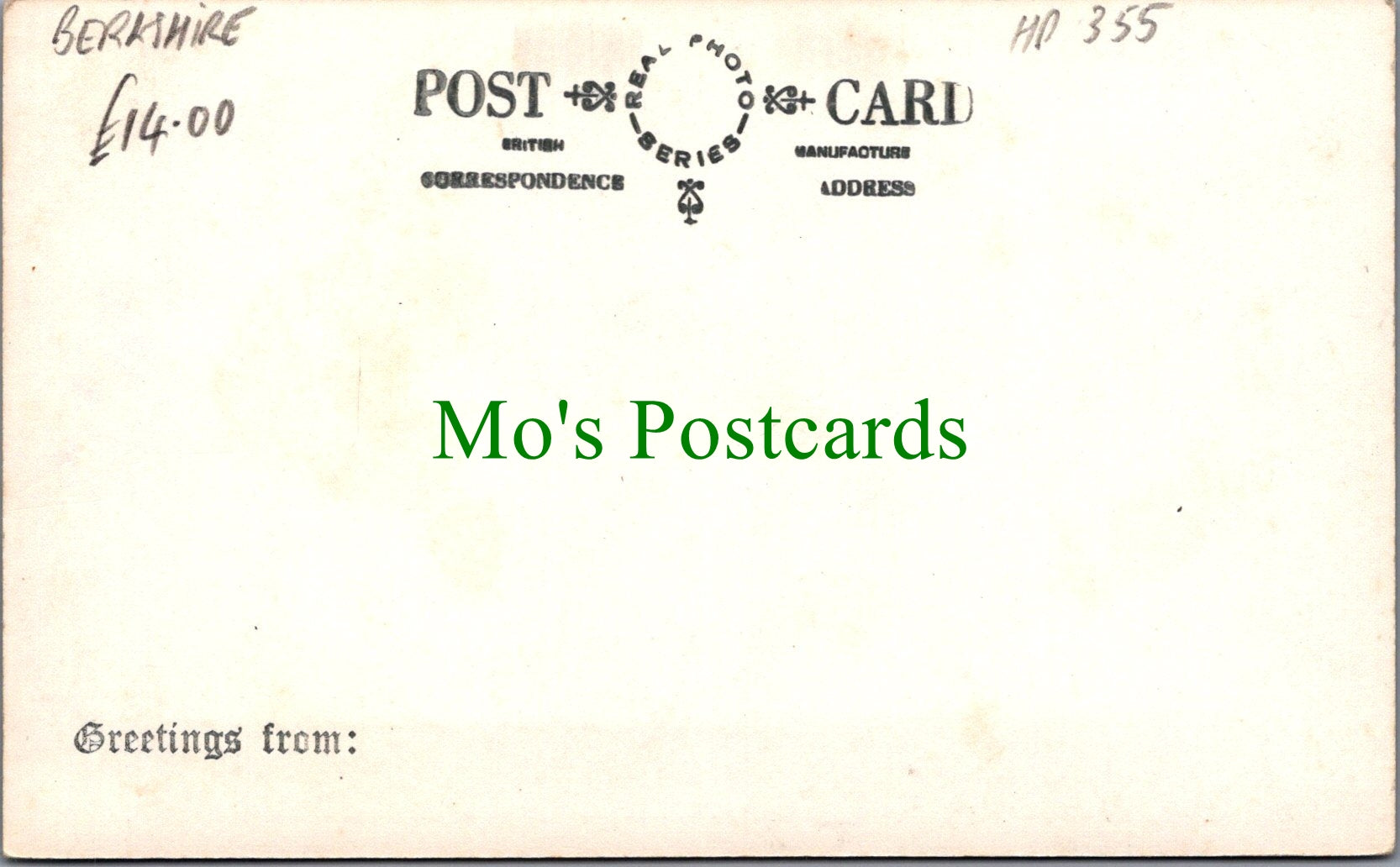 Berkshire Postcard - West Hanney Village Ref.HP355