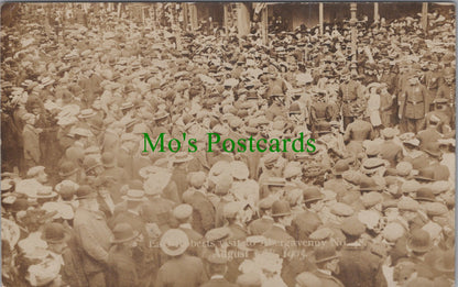 Wales Postcard - Earl Roberts Visit To Abergavenny 1905 Ref.HP372