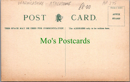 Warwickshire Postcard - Long Street, Atherstone Ref.HP375