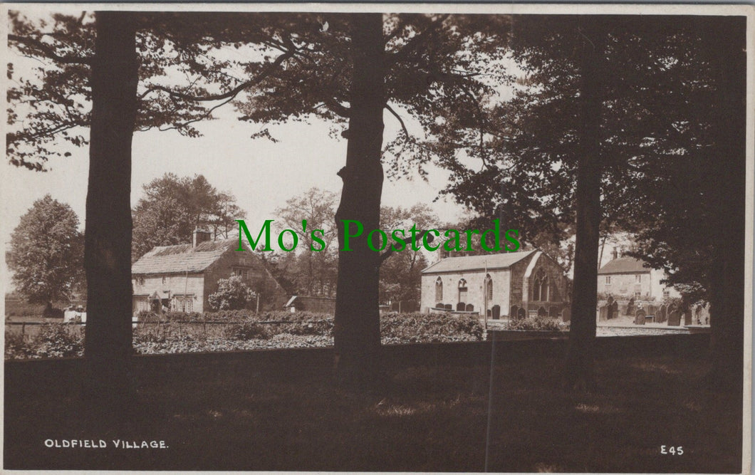 Yorkshire Postcard - Oldfield Village Ref.HP377