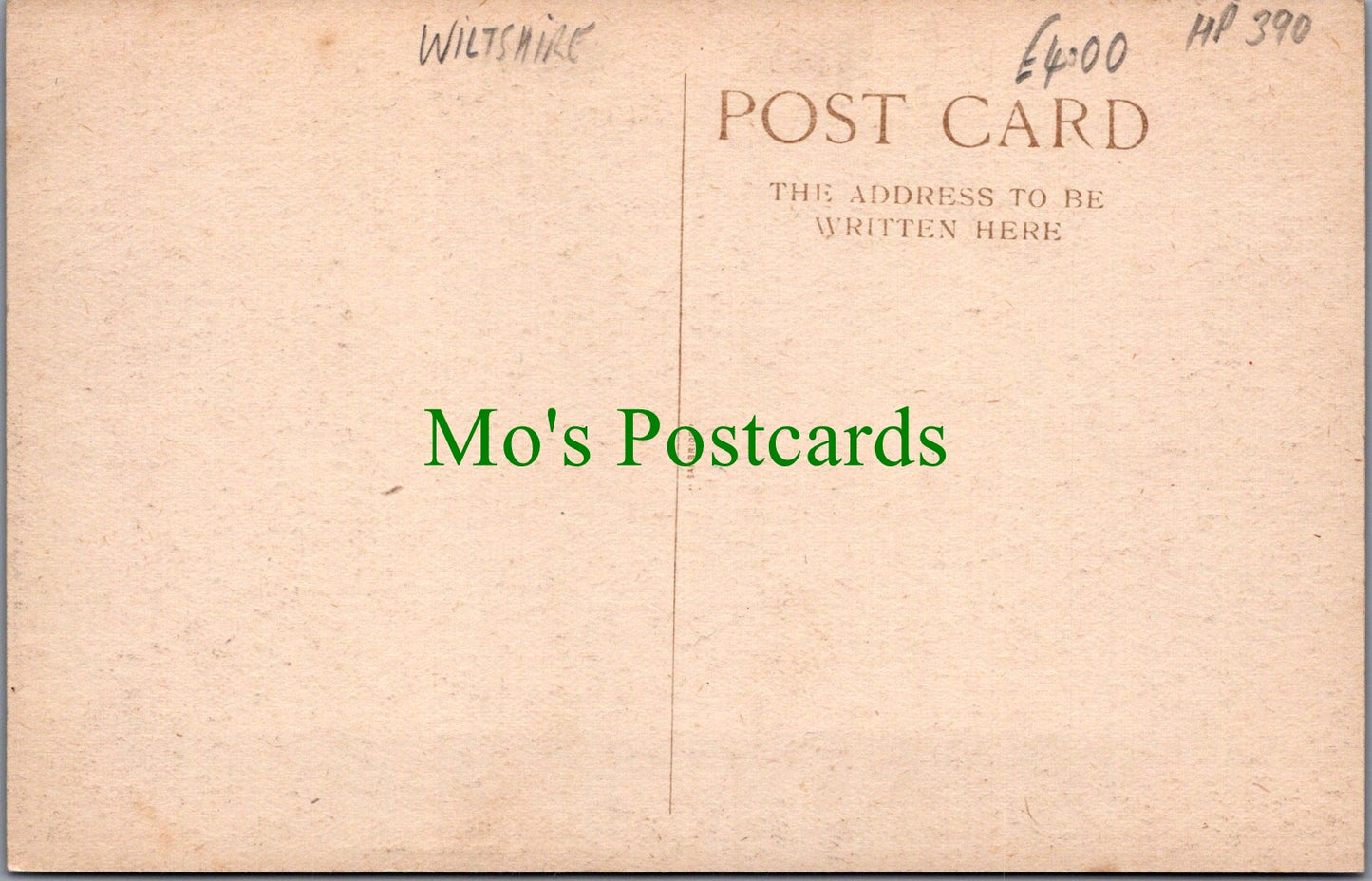 Wiltshire Postcard - Durnford, South East View Ref.HP390