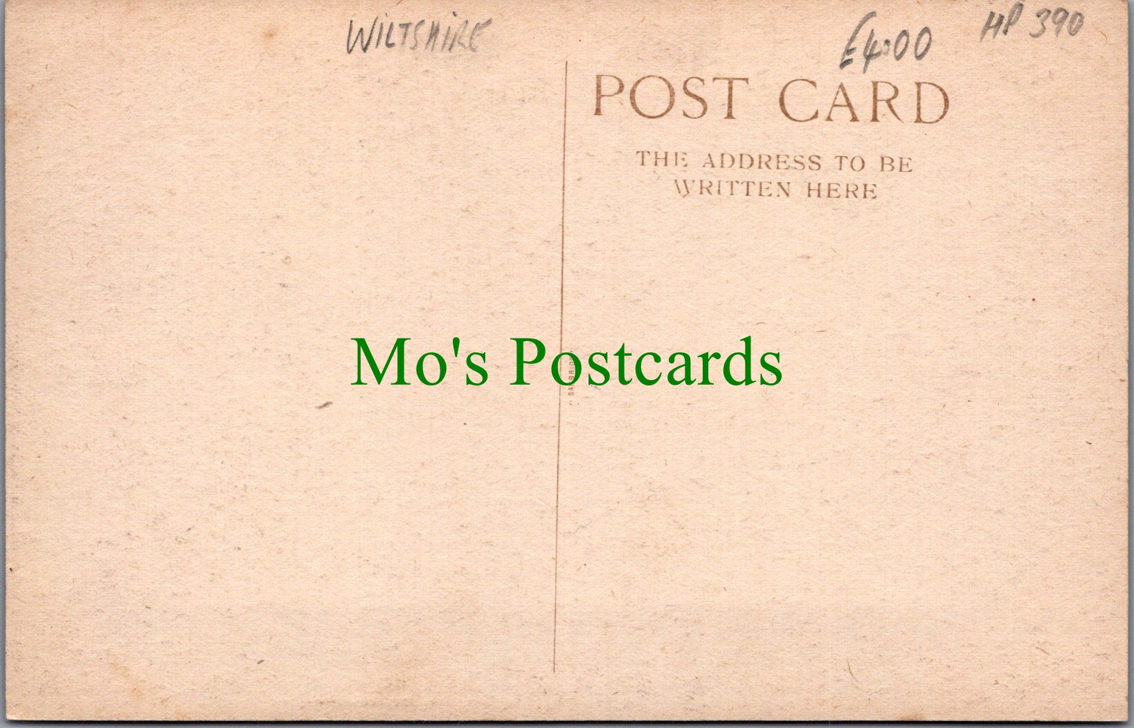 Wiltshire Postcard - Durnford, South East View Ref.HP390