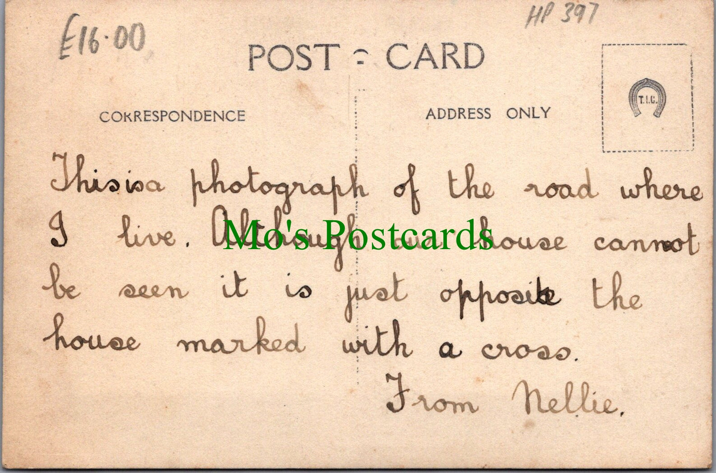 Norfolk Postcard - Brownlow Road, Norwich Ref.HP397