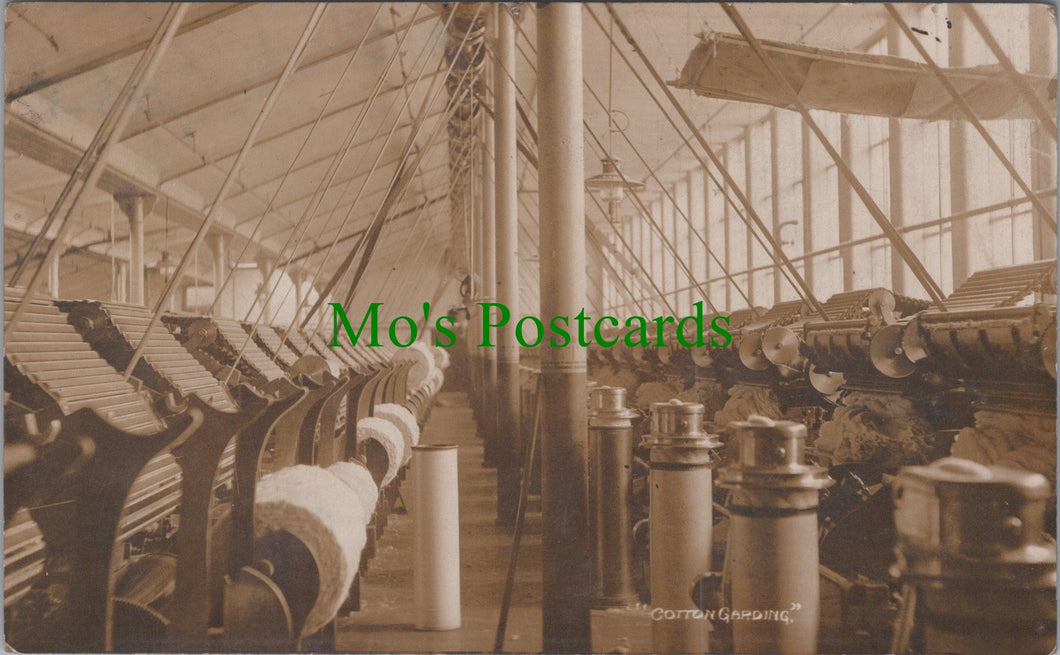 Occupations Postcard - Cotton Garding, Textile Industry Ref.HP398