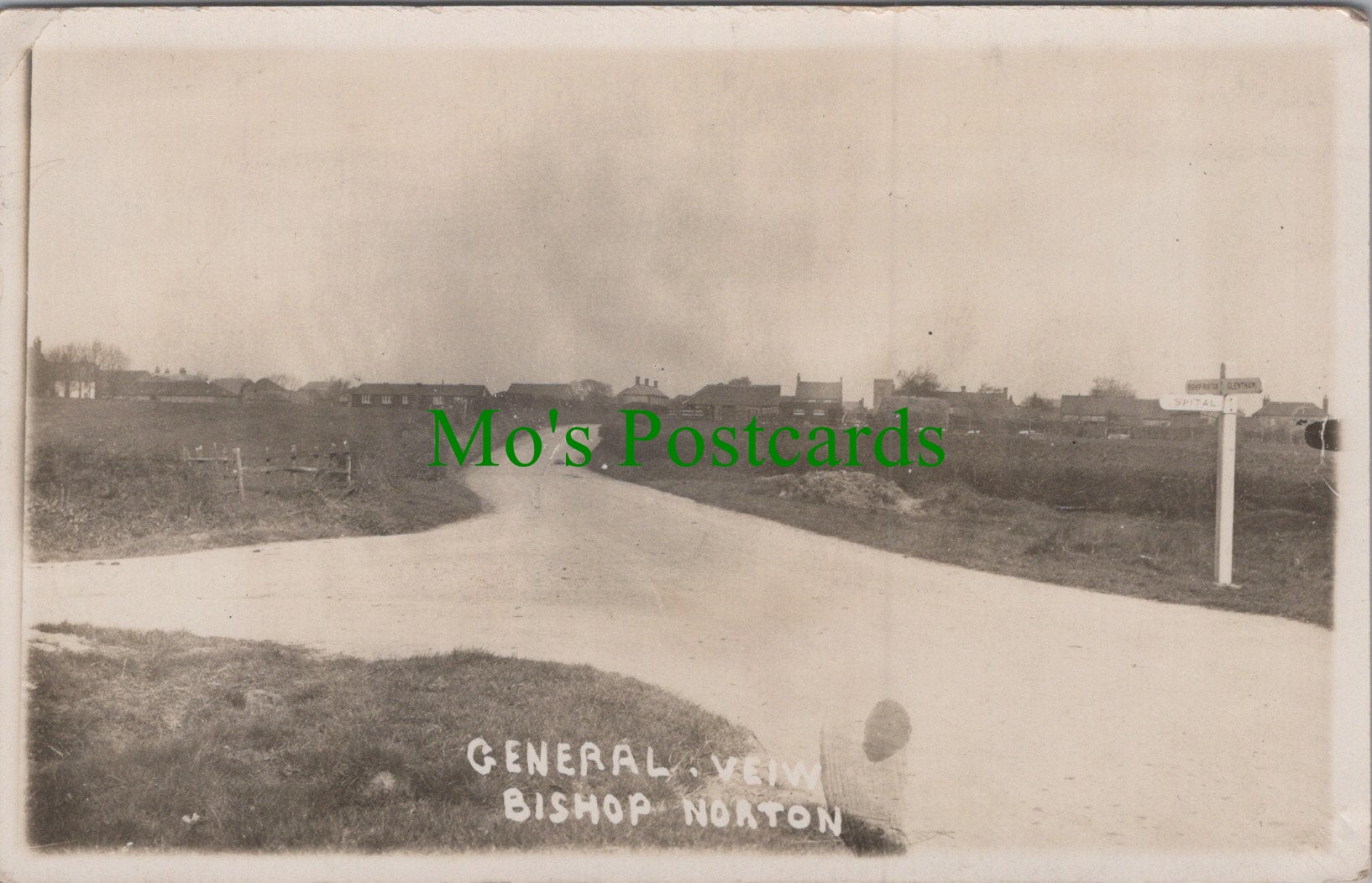 Lincolnshire Postcard - General View of Bishop Norton Ref.HP408