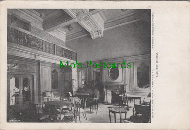 Lancashire Postcard - Ladies Room, New Midland Hotel, Manchester Ref.HP417