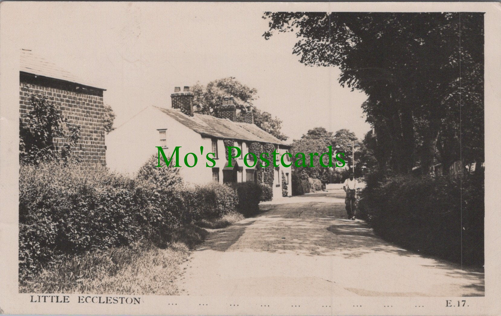 Lancashire Postcard - Little Eccleston Village Ref.HP418