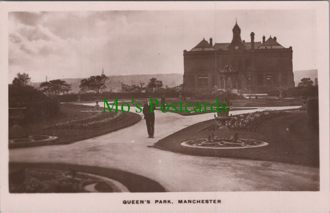 Lancashire Postcard - Queen's Park, Manchester  Ref.HP448