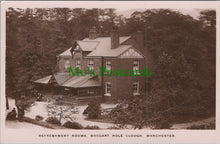Load image into Gallery viewer, Lancashire Postcard - Refreshment Rooms, Boggart Hole Clough, Manchester Ref.HP452
