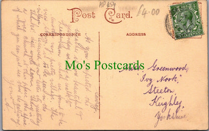 Lincolnshire Postcard - The Gate, Leadenham House  Ref.HP454
