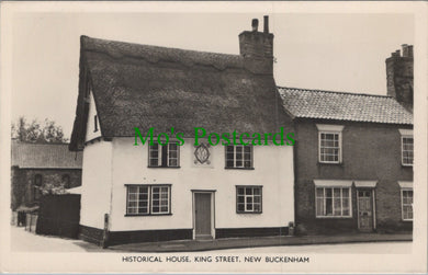 Norfolk Postcard - Historical House, King Street, New Buckenham  Ref.HP461