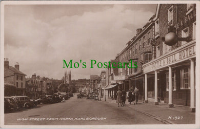 Wiltshire Postcard - High Street From North, Marlborough Ref.HP464