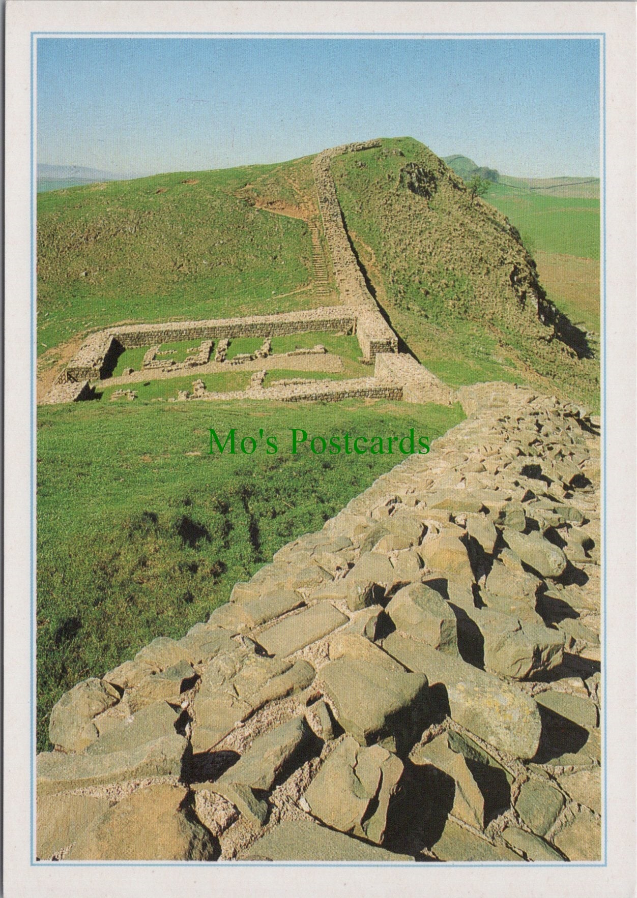 The Roman Wall at Steel Rigg, Northumberland