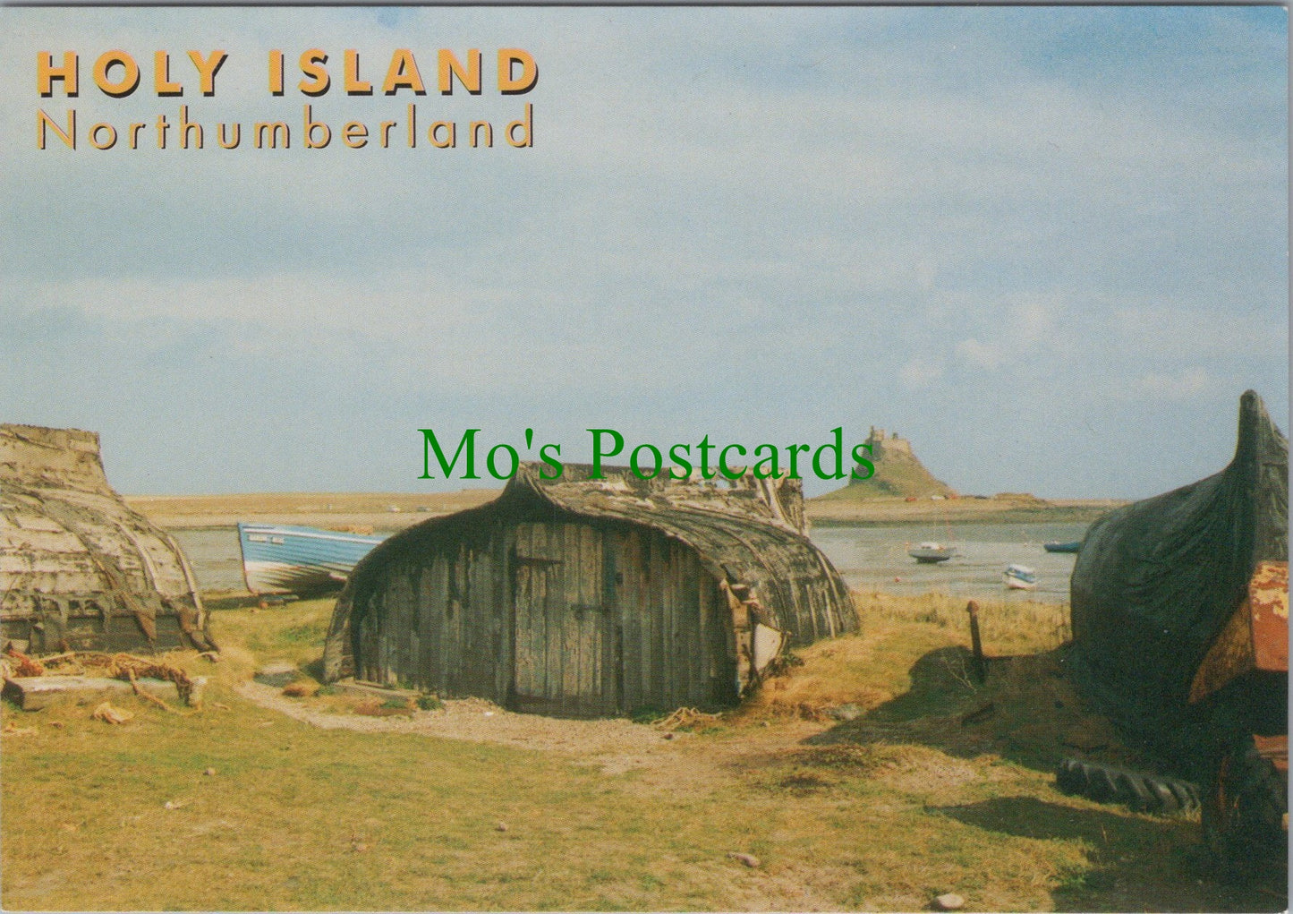 View of Holy Island, Northumberland