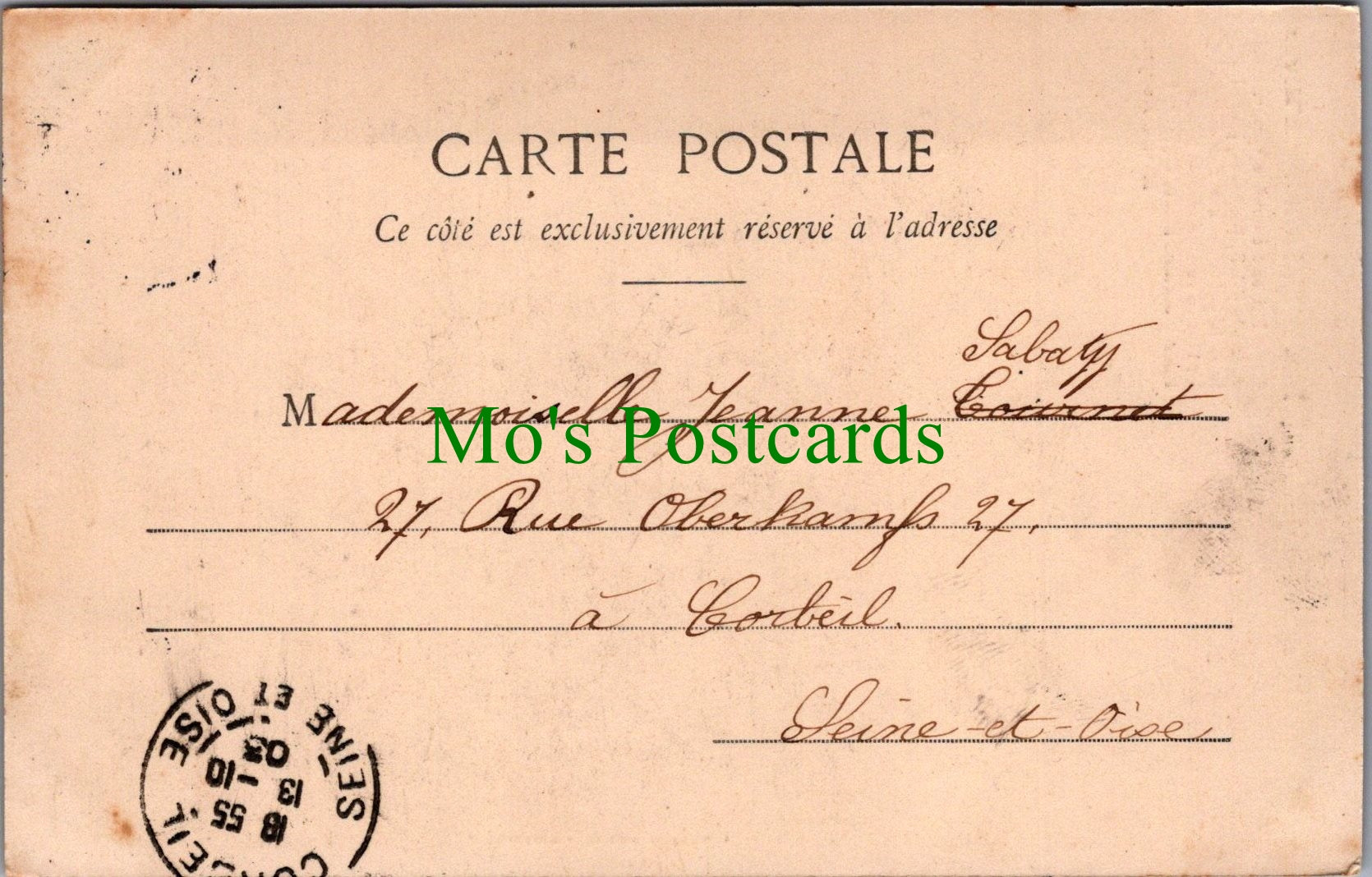 France Postcard - Les 4 Saisons - L'Hiver Ref.SW10091