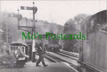 Load image into Gallery viewer, Railway Postcard - Trains Passing at Gara Bridge in 1958 - Ref.SW10207
