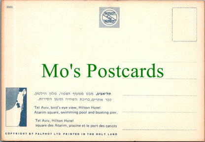 Israel Postcard - Tel Aviv, Hilton Hotel  Ref.SW10223