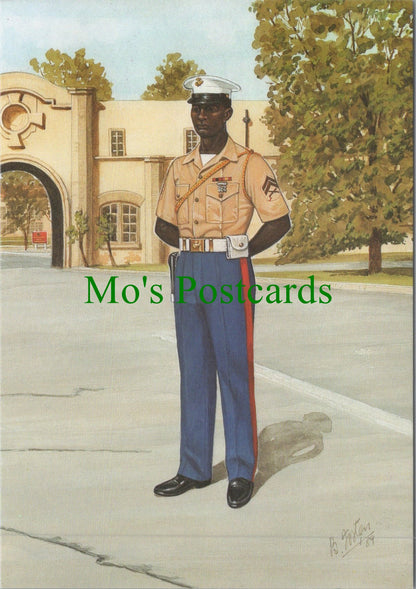Military Postcard - Corporal, Marine Corps Security Force Ref.SW10231
